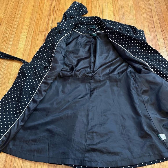 Polka Dot Women's Coat - Picture 4 of 8